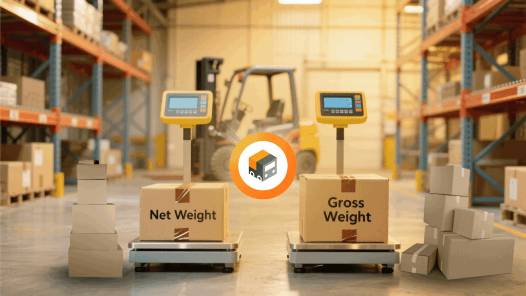 น้ำหนักรวม - น้ำหนักสินค้า ต่างกันยังไง